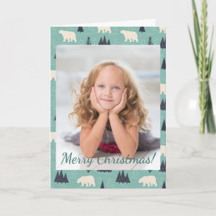 Ours polaires de Noël Arbres À feuillage persistan