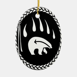 Ours Tribal Art Ornement Ours Garde-Ours & Cadeaux