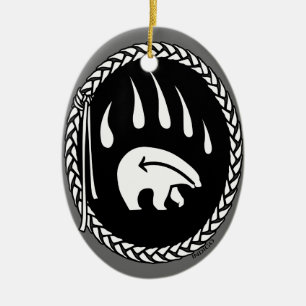 Ours Tribal Art Ornement Ours Garde-Ours & Cadeaux