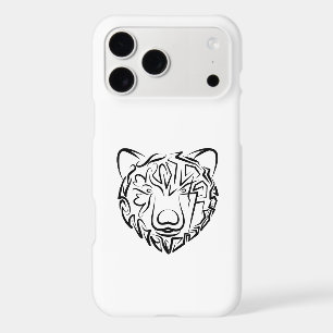 Ours tribal noir et blanc