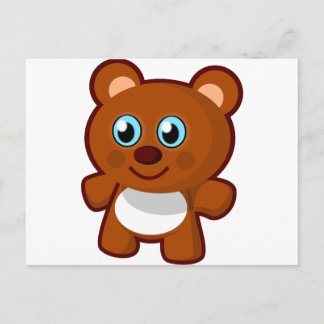 Ourson Postcard
