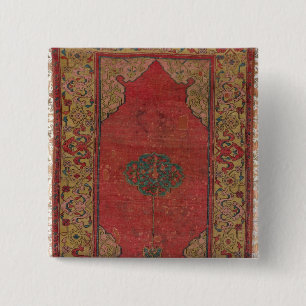 Oushak Rug 2 Inch Square Button