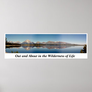 Out and About in the Wilderness of Life Poster