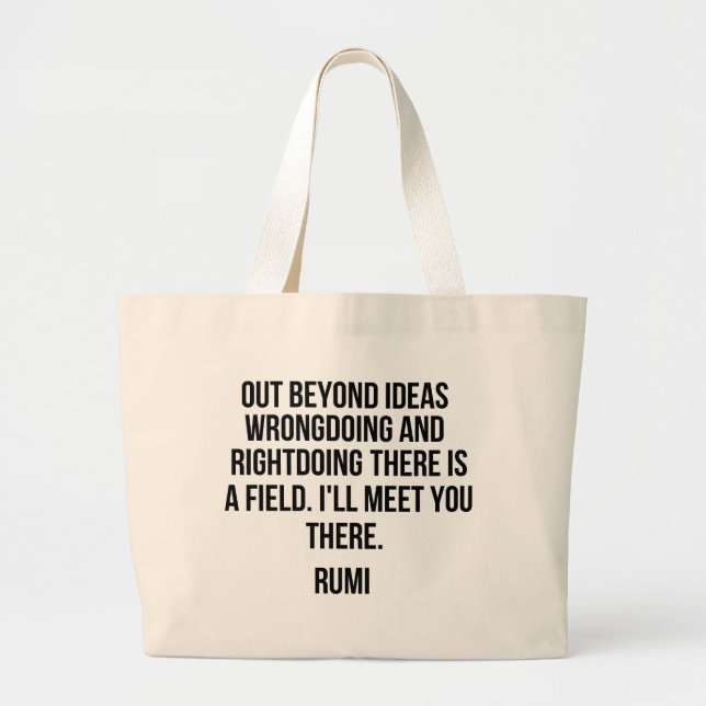 Out beyond ideas... Rumi Large Tote Bag (Front)
