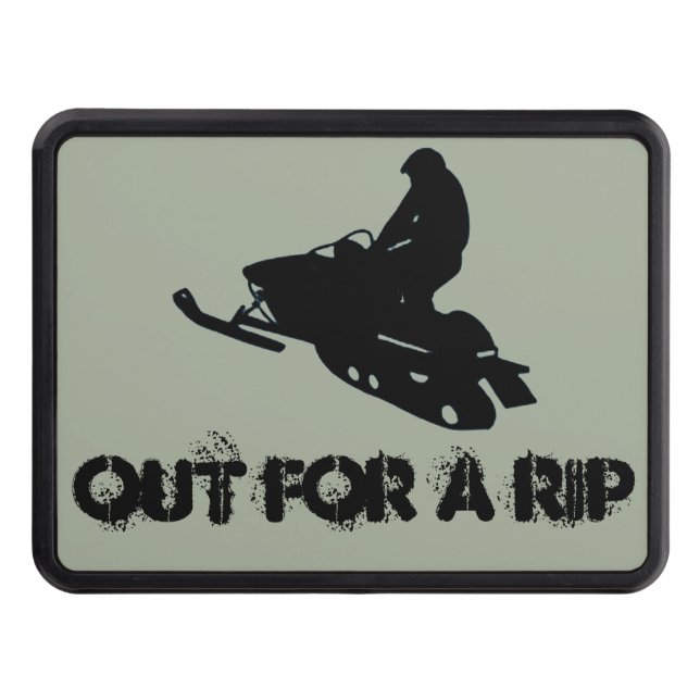 Out for a Rip - Hitch Trailer Hitch Cover (Front)