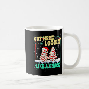 Out Here Lookin' Like A Snack Christmas Cakes Debb Coffee Mug