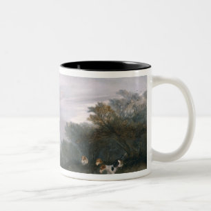 Out Hunting, 1841 Two-Tone Coffee Mug