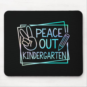 Out Kindergarten Last Day Of School Summer Break 2 Mouse Pad