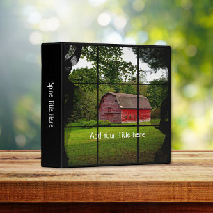 Out My Farm Window Scrapbook Album Binder