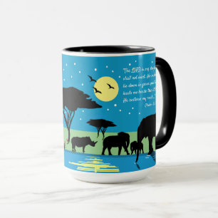 Out of Africa Mug—Psalm 23 Mug