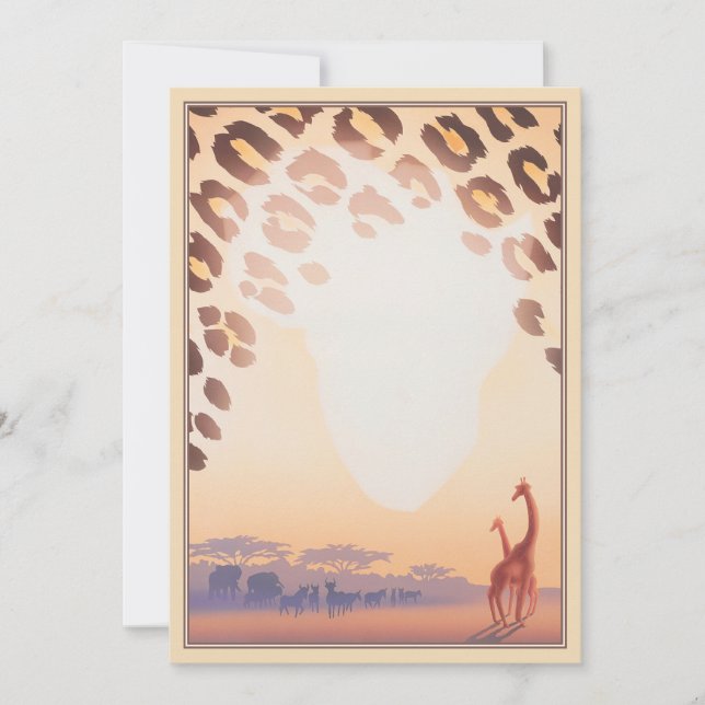 Out Of Africa © Note Card (Front)