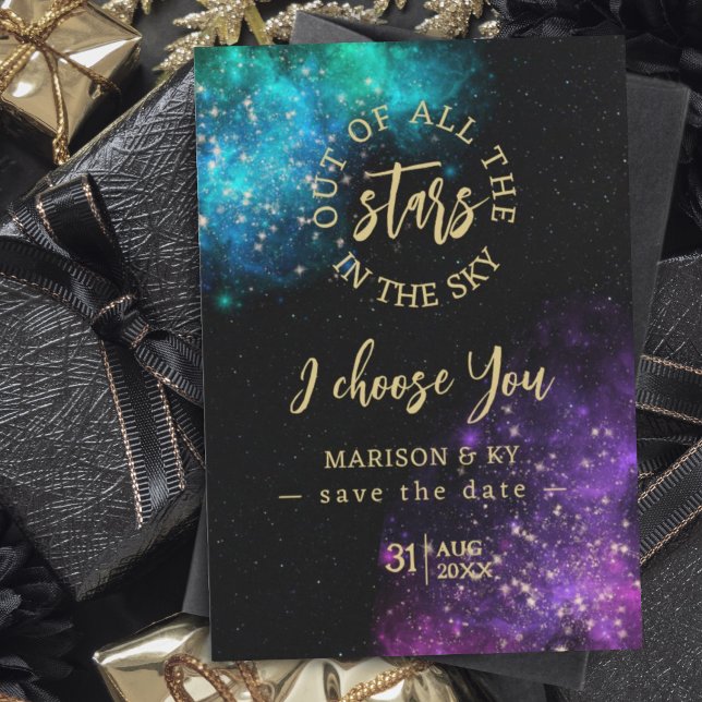 Out of all the Stars I Choose You Save the Date (Creator Uploaded)