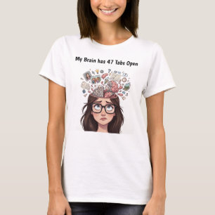 Out of Bandwidth Ladies T-Shirt