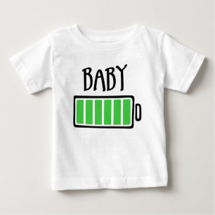 Out of Batteries – Baby T-Shirt