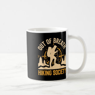 Out Of Breath Hiking Society 2 Coffee Mug