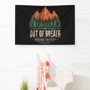 Out Of Breath Hiking Society Banner