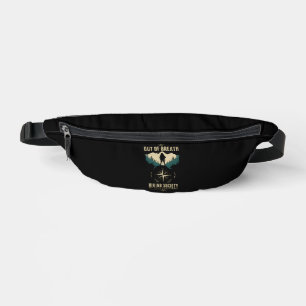 Out of Breath Hiking Society Hiker Nature Love Fanny Pack
