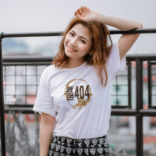 Out of Coffee Error 404 - Funny Coffee Lover Gift T-Shirt