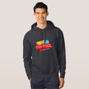 Out of Control – Bold Typography Statement Design Hoodie