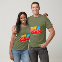 Out of Control – Bold Typography Statement Design