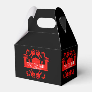 Out Of Jail Prison Release Gift Favor Box