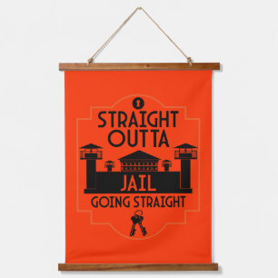 Out Of Jail Prison Release Gift Hanging Tapestry