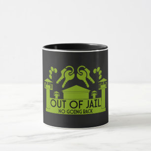 Out Of Jail Prison Release Gift Mug