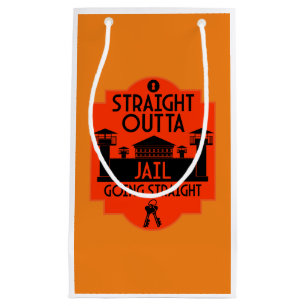 Out Of Jail Prison Release Gift Small Gift Bag