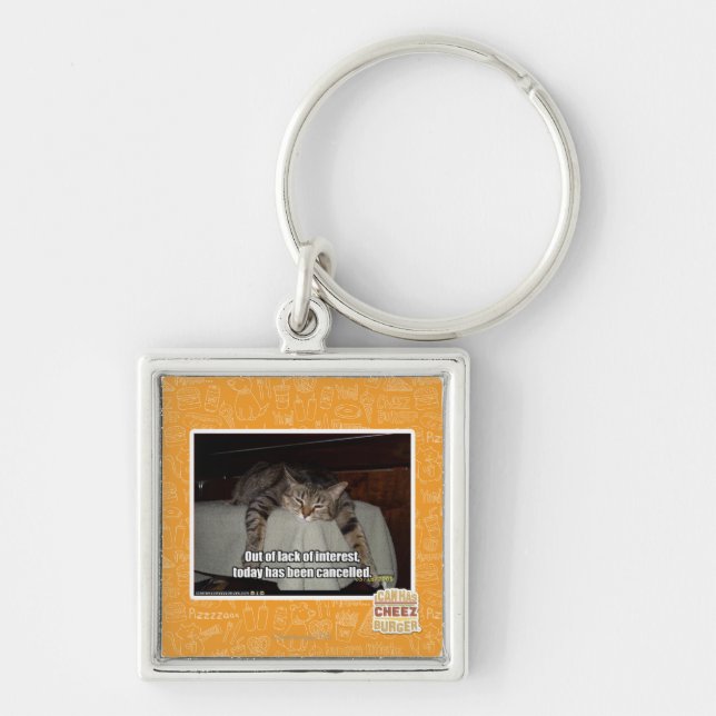Out of lack of interest keychain (Front)