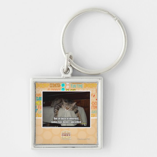 Out of lack of interest keychain (Front)