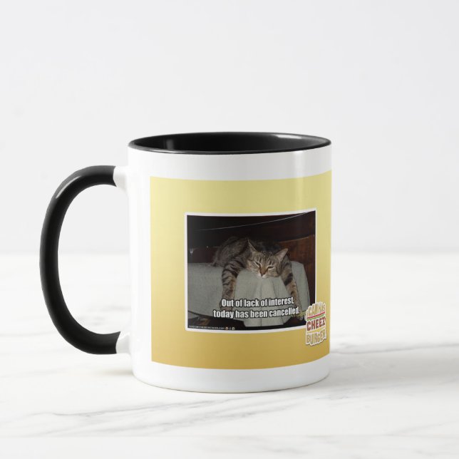 Out of lack of interest mug (Left)