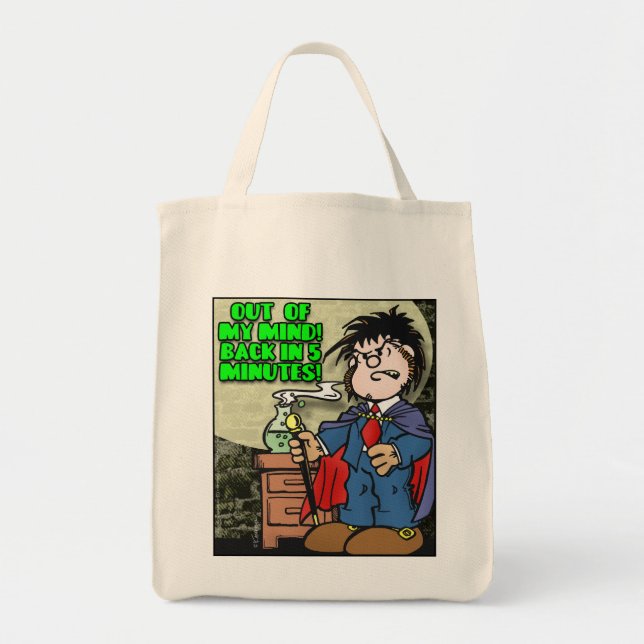 Out Of My Mind Tote Bag (Front)