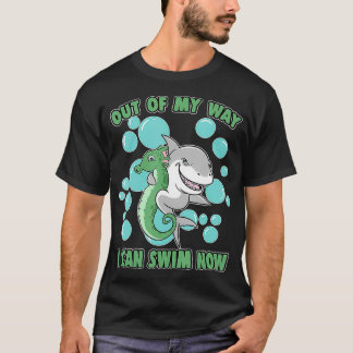 Out Of My Way I Can Swim Now Seahorse  T-Shirt