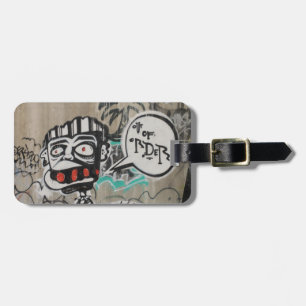 Out Of Order Graffiti Luggage Tag