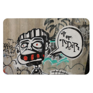 Out Of Order Graffiti Magnet