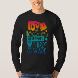 Out Of Quarantine Into Third Grade Back To School T-Shirt