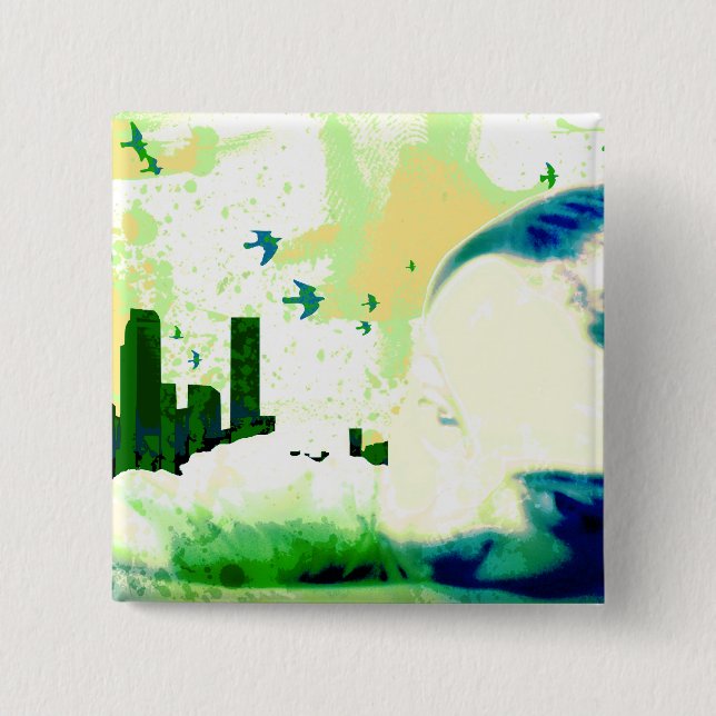 out of range. 2 inch square button (Front)