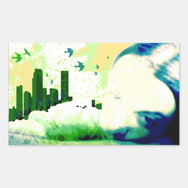 out of range. sticker (Front)