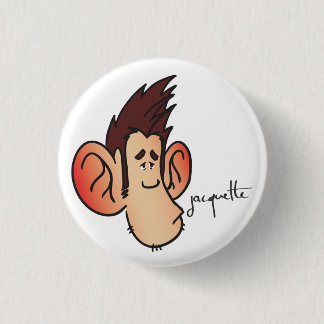 out of sorts misadventure jacquette 1 inch round button