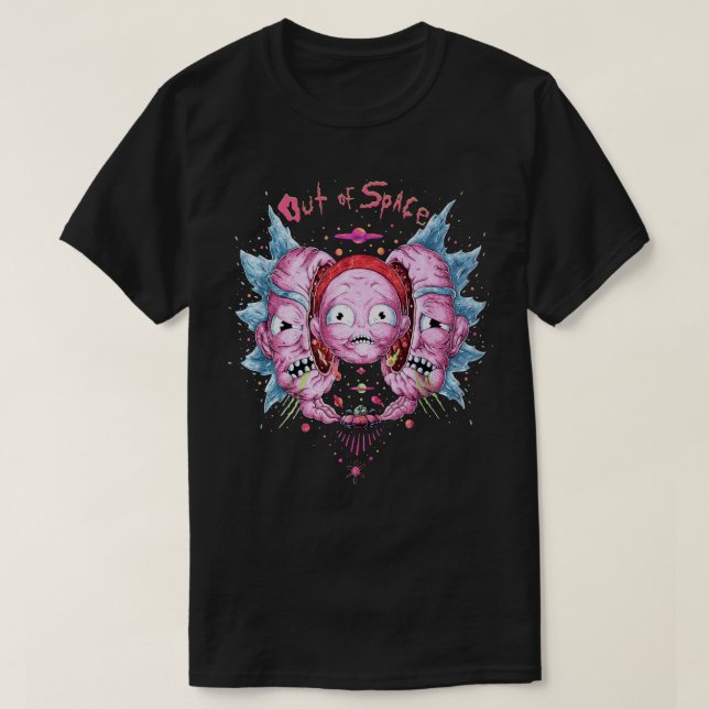 Out of Space R & M T-Shirt (Design Front)
