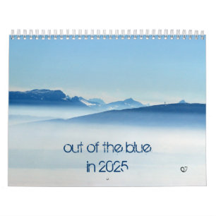 out of the blue in 2025 calendar