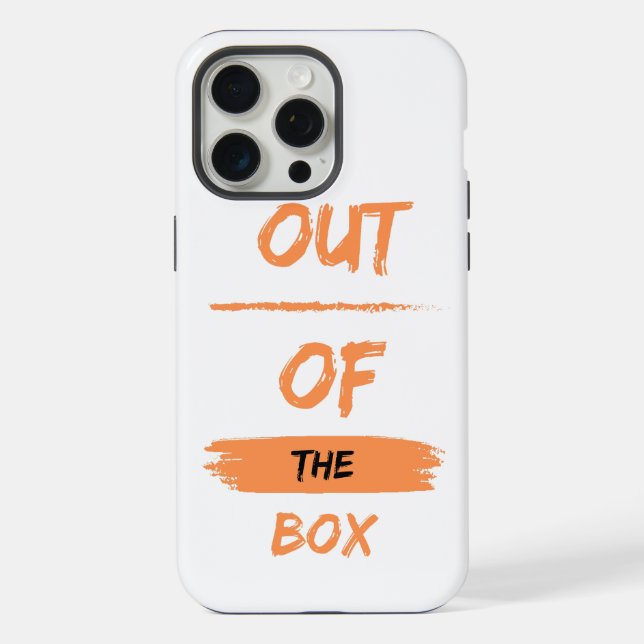 out of the box iPhone case (Back)