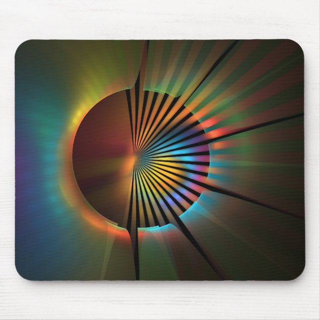 Out of the Corner of My Eye Mouse Pad (Front)