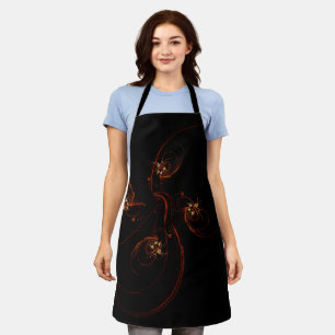 Out of the Dark Abstract Art Apron