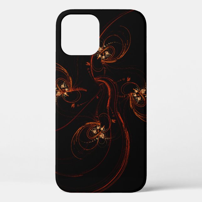 Out of the Dark Abstract Art Case-Mate iPhone Case (Back)