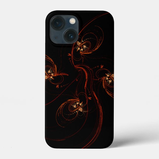 Out of the Dark Abstract Art Case-Mate iPhone Case (Back)