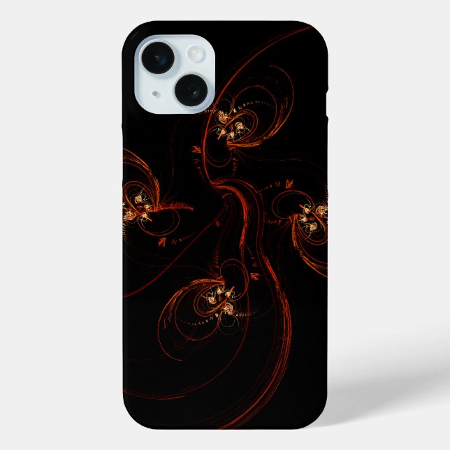 Out of the Dark Abstract Art Case-Mate iPhone Case (Back)