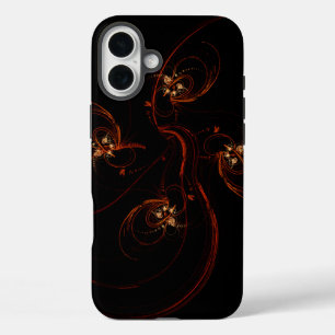 Out of the Dark Abstract Art iPhone 16 Plus Case