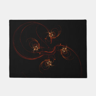 Out of the Dark Abstract Art Doormat