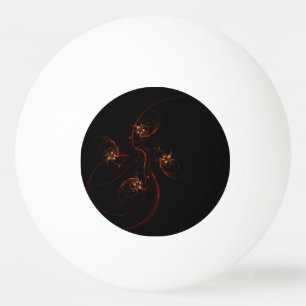 Out of the Dark Abstract Art Ping Pong Ball